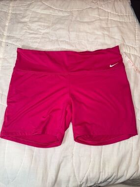 Nike Women's Bright Fuchsia Bike Shorts